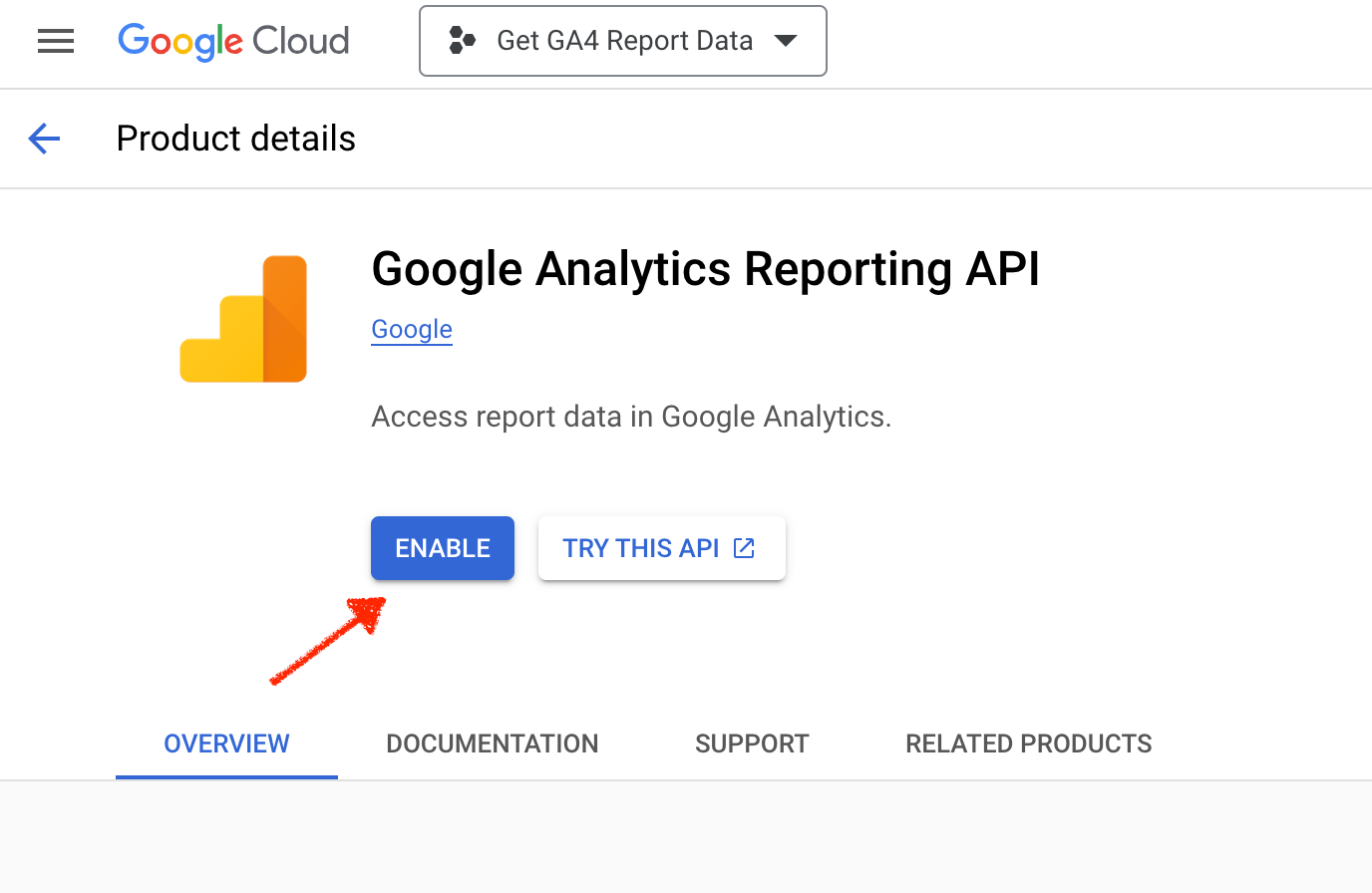 How to get page views and events data from GA4 in .NET