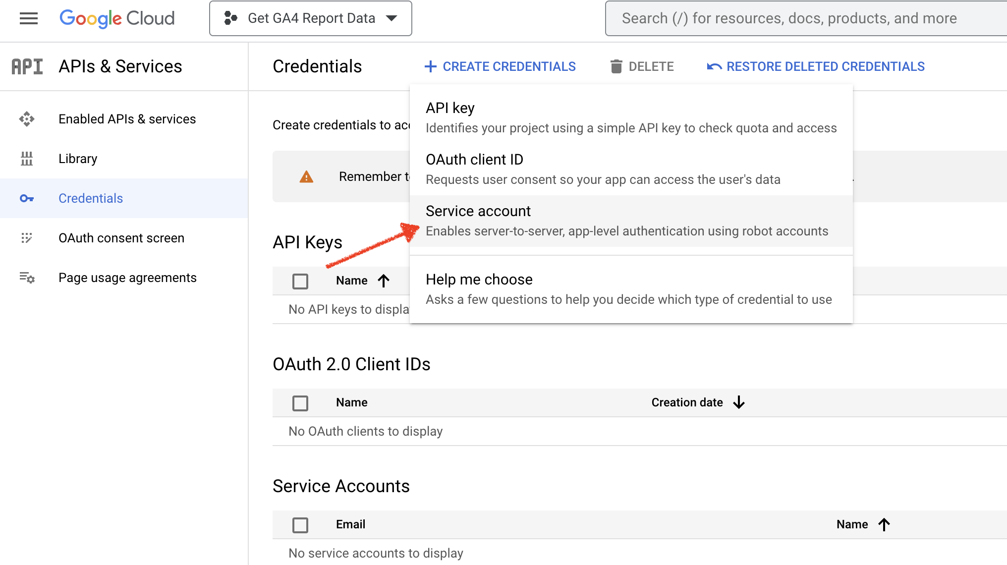 How to get page views and events data from GA4 in .NET