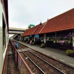 Station between Bangkok and Ayutthaya